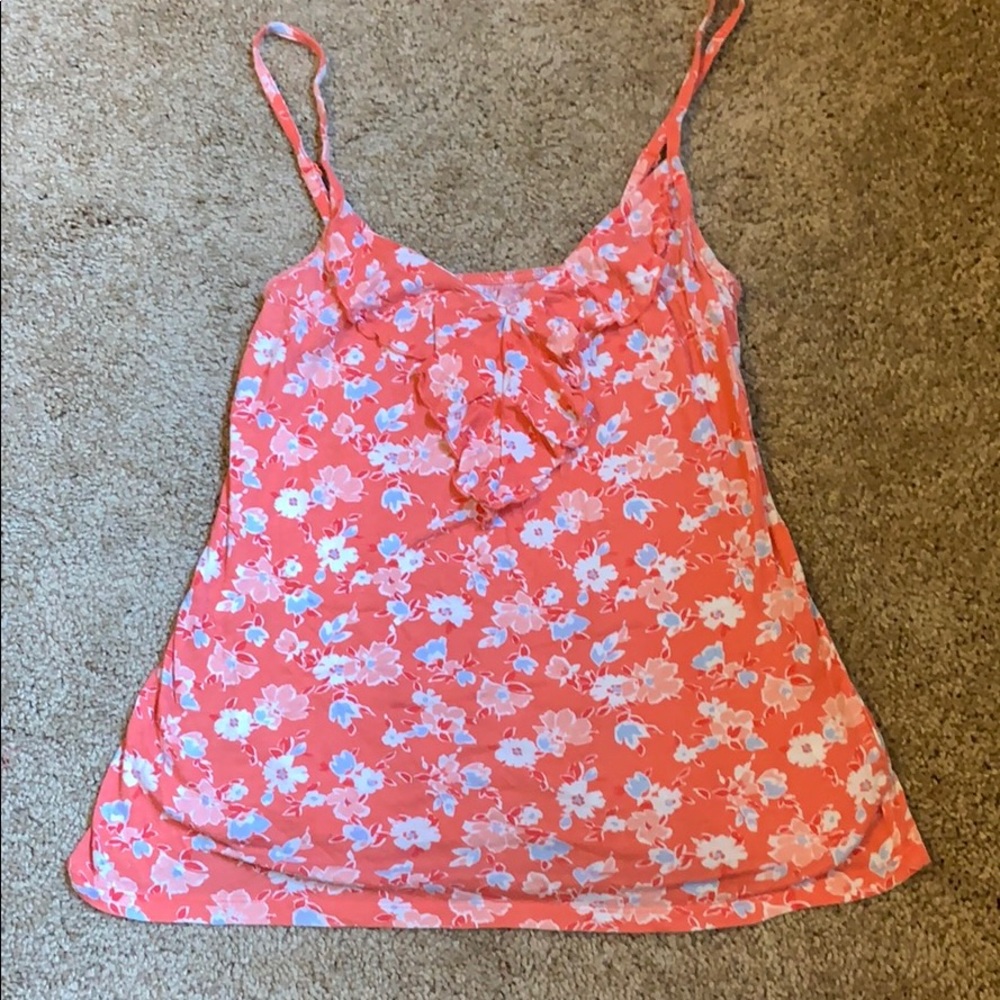 Flowy Floral Tank Top